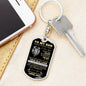 To My Son Keychain - This Old Lion Love You