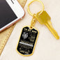 To My Son Keychain - This Old Lion Love You