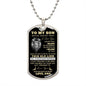 To My Son Pendant - This Old Lion