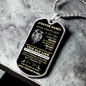Custom Name Dog Tag Necklace