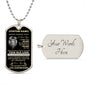 Custom Name Dog Tag Necklace