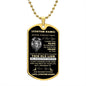 Custom Name Dog Tag Necklace