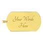 Custom Name Dog Tag Necklace