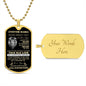 Custom Name Dog Tag Necklace