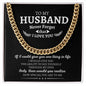 To My Husband - Never Forget That I Love You